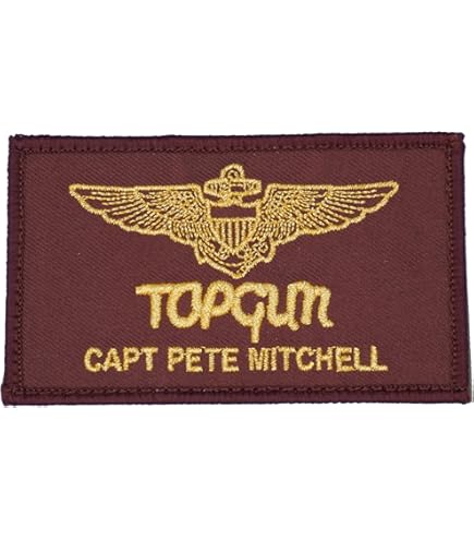 Amazon.co.jp: トップガン マーヴェリック レザー ロゴ ワッペン